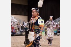 Photo of a young Native American boy with developmental disabilities